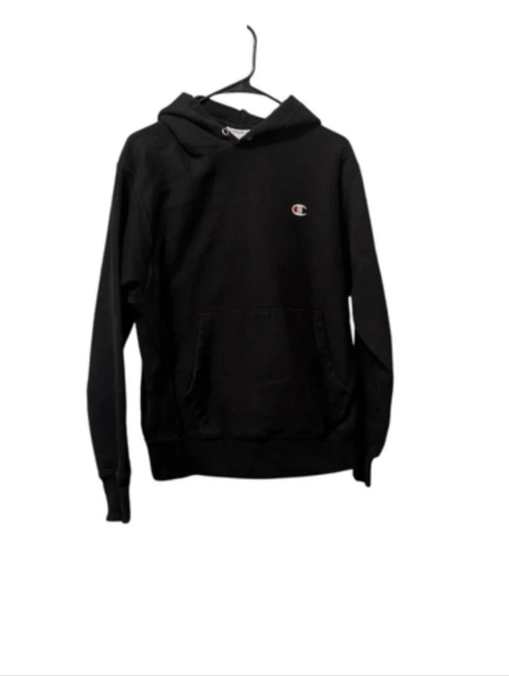 Champion Reverse Crewneck Hoodie with Small Logo‎